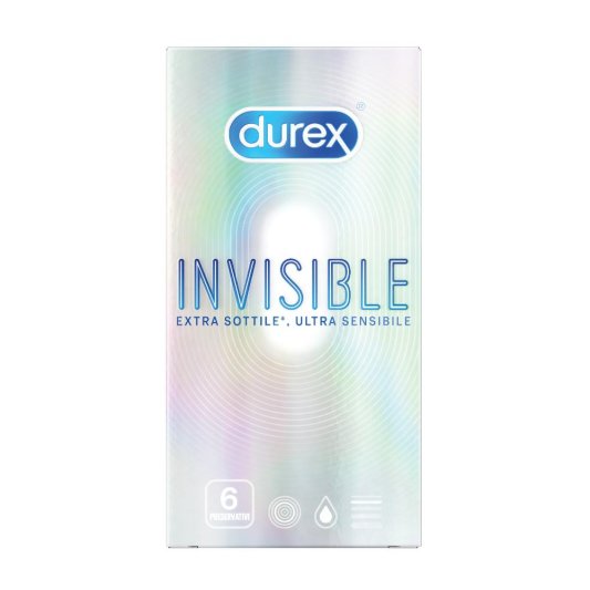 DUREX Invisibile 6 Profilattici ultra sottili