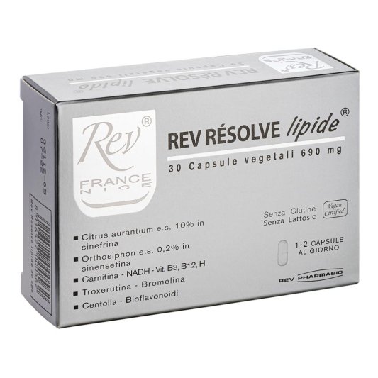 REV Resolve Lipide 30 Cps