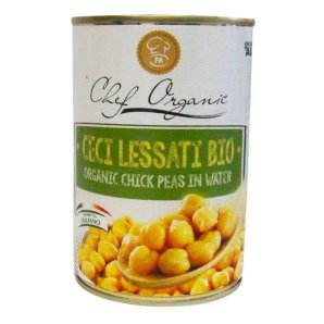 CHEF ORGANIC Ceci Lessati 400g