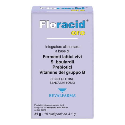 FLORACID OROSOLUBILE 10BUST