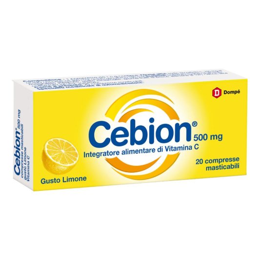 CEBION Mast.Limone Vit.C 20Cpr