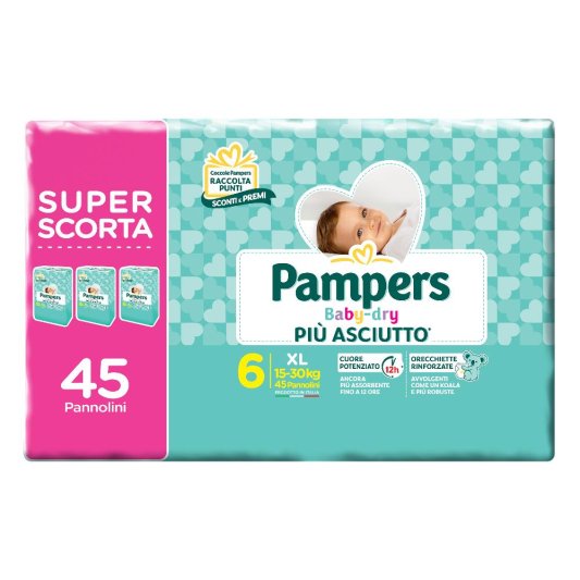 PAMPERS BD DWCT XL 45PZ 5812 <