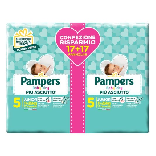 PAMPERS BD DUODWCT JUNIOR 34PZ