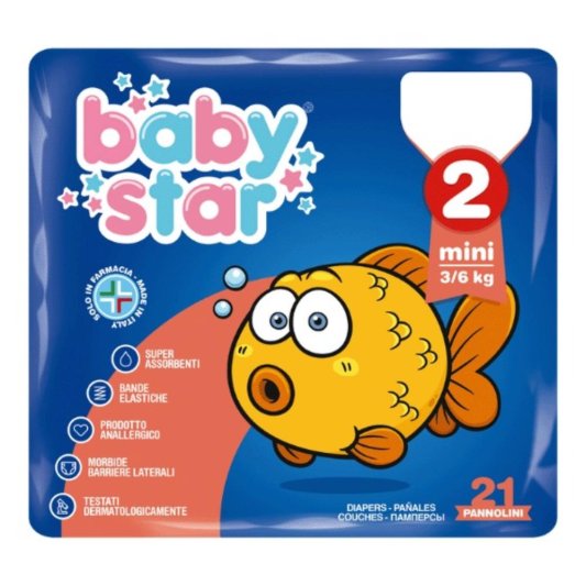 BABYSTAR MINI PANN 3/6KG 21PZ