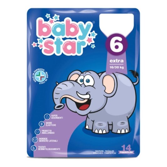 BABYSTAR EXL PANN.16/30KG 14P