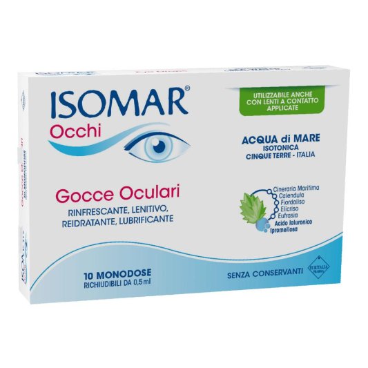 ISOMAR Occhi 10fl.m-dose 0,5ml