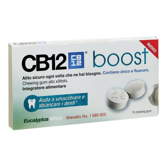 CB12 Boost Eucal White 10 Chew