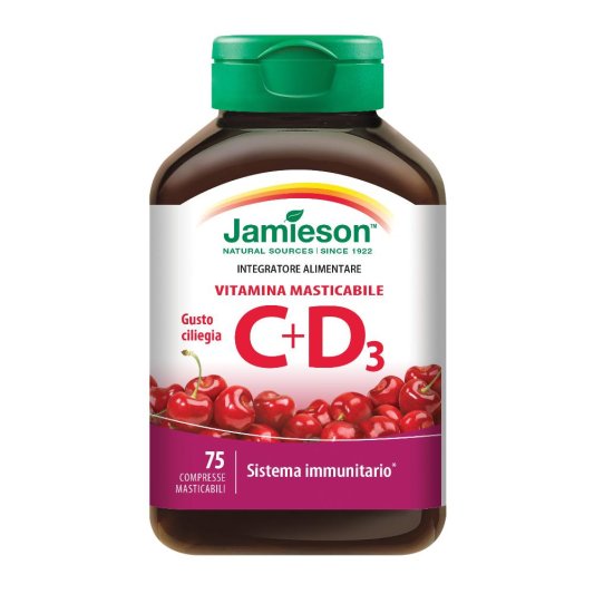 JAMIESON VITAMINA C500+D 75CPR