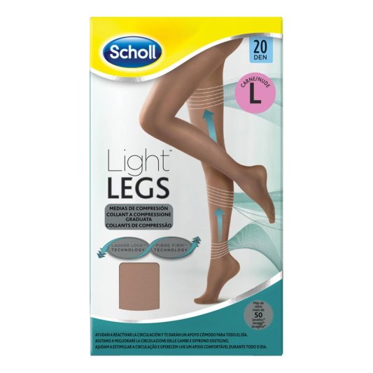 SCHOLL LIGHTLEGS20 DEN L NUDE