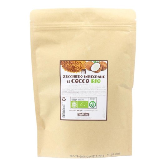 ZUCCHERO COCCO BIO 400G ZUCCHERO COCCO BIO 400G