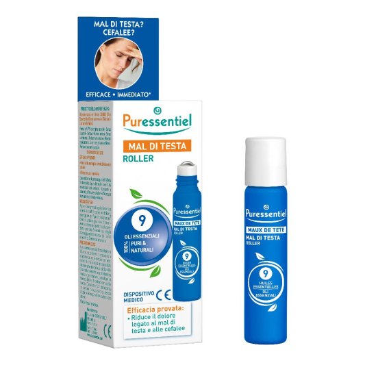 PURESSENTIEL ROLLER MAL DI TESTA