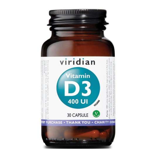 VIRIDIAN Vit.D3  400UI 30Cps