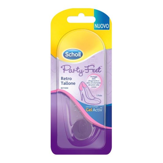 SCHOLL PARTY FEET GEL ACT R/TA