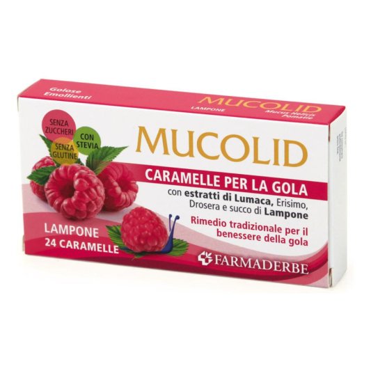 MUCOLID LUMACA & LAMPONE 24CARAM