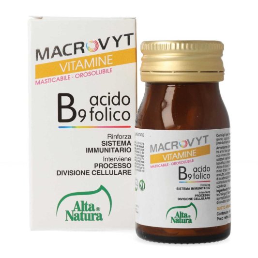 MACROVYT ACIDO FOLICO 40CPR