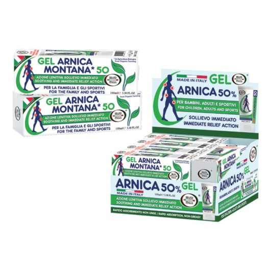 GEL ARNICA MONTANA 50% 100ML* GEL ARNICA MONTANA 50% 100ML*