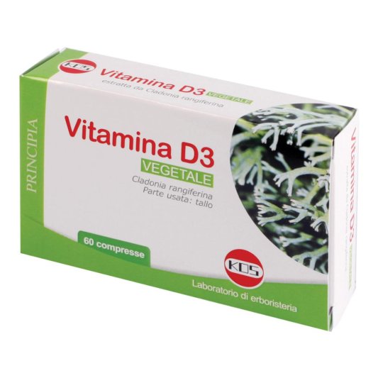 VITAMINA D3 Vegetele 60Cpr KOS