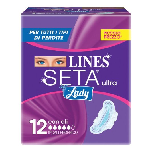 LINES SETA Ultra Lady 12pz