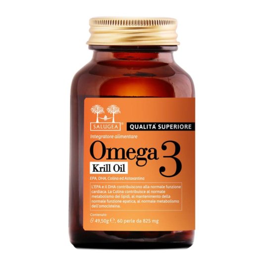 SALUGEA OMEGA 3 KRILL OIL60PRL