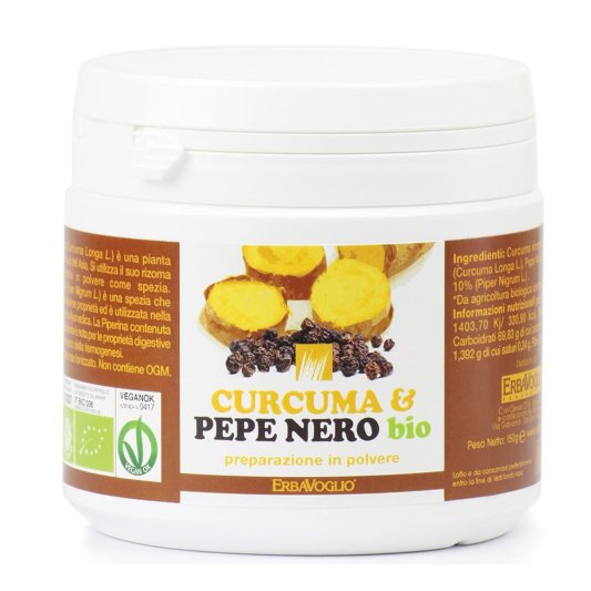CURCUMA & PEPE NERO 150G CURCUMA & PEPE NERO 150G