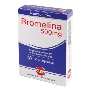 BROMELINA 60 Cpr 500mg KOS