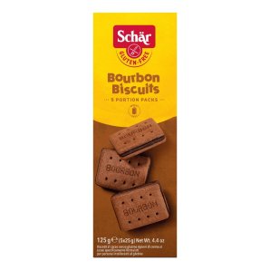 SCHAR BOURBON BISCUITS 5X25G