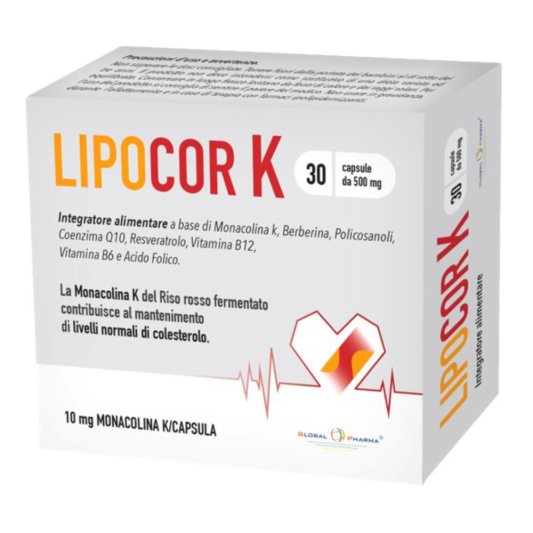 LIPOCOR K 30 Cps 500mg