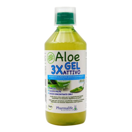 ALOE GEL 3X ATTIVO 500ML ALOE GEL 3X ATTIVO 500ML
