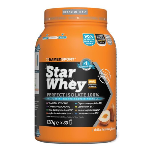 NAMEDSP.STAR WHEY HAZELNUT 750G