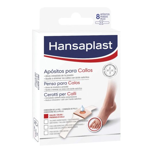 HANSAPLAST CEROTTI CALLI 8PZ