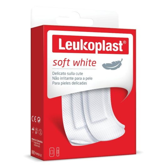 LEUKOPLAST Soft White Ass.20pz