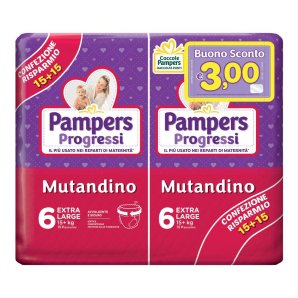 PAMPERS PROGRESSI MUT XL 30PZ