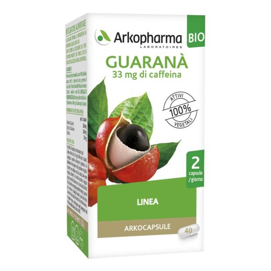 ARKOCAPSULE Guarana Bio 40 Cps