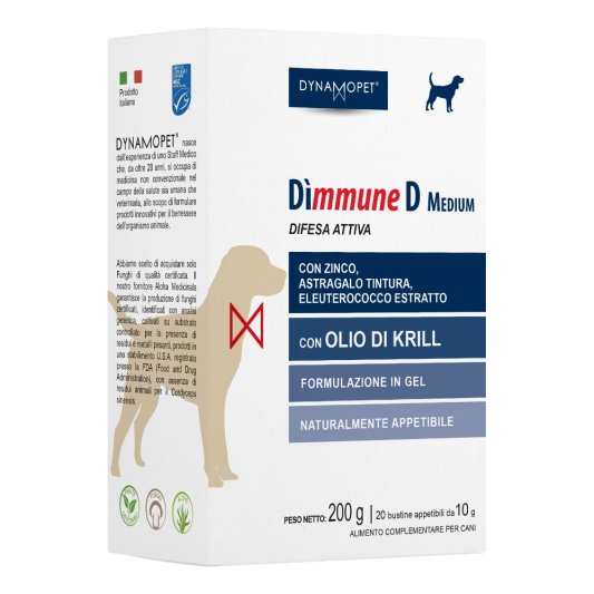 DIMMUNE D MEDIUM CANI 20Bust.