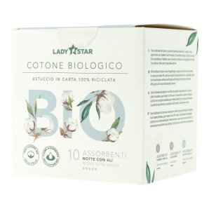 LADYSTAR 100%COT BIO NT C/A 10