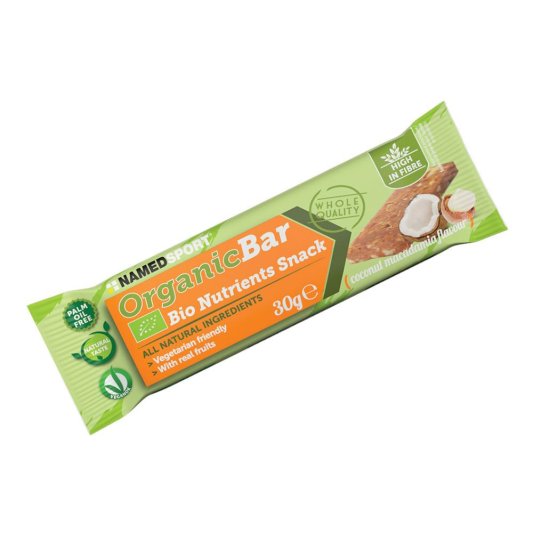 ORGANIC BAR COCONUT-MACAD 30G