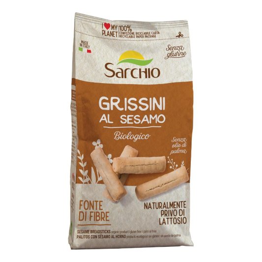 SARCHIO Grissini Sesamo 180g SARCHIO Grissini Sesamo 180g