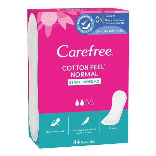 CAREFREE COTTON SALVASLIP 44PZ