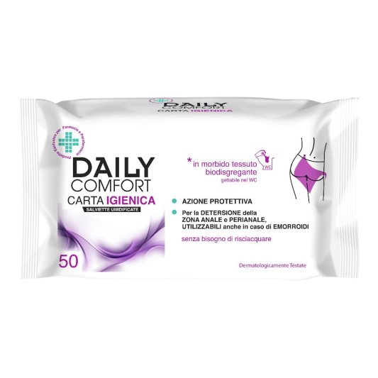 DAILY COMFORT CARTA IGIEN 50PZ