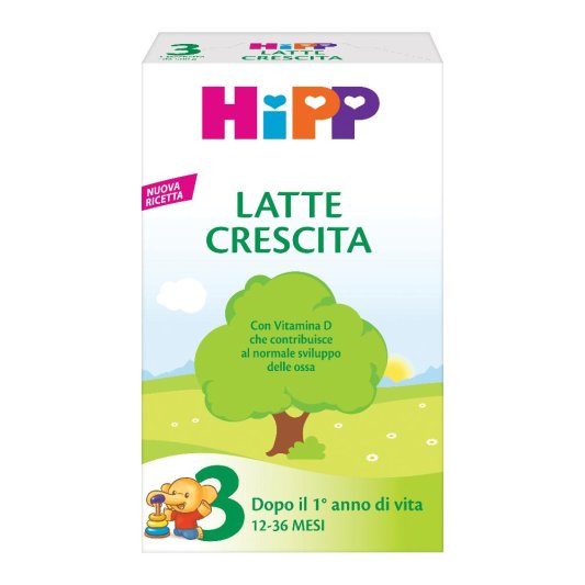 HIPP 3 Latte Crescita Polv500g