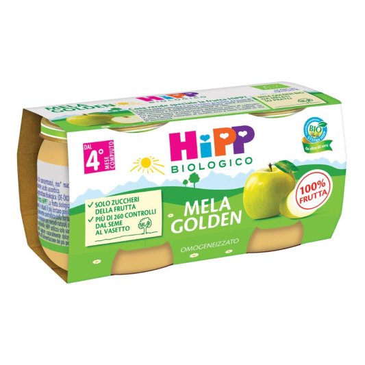 OMO HIPP Bio Mela Golden 2x80g