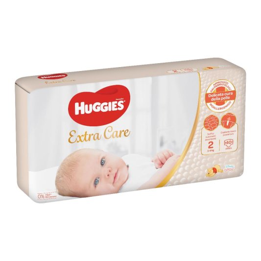 HUGGIES EXTRA CARE GR 2 40PZ