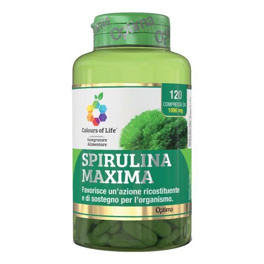 OPTIMA Spirulina Maxima 120Cpr