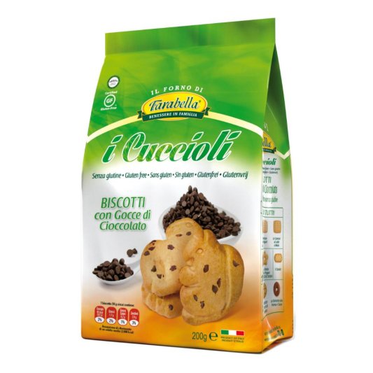 I CUCCIOLI Bisc.Gtt Ciocc.200g