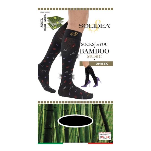 SOCKS FY Bamboo Music Blu 2-M