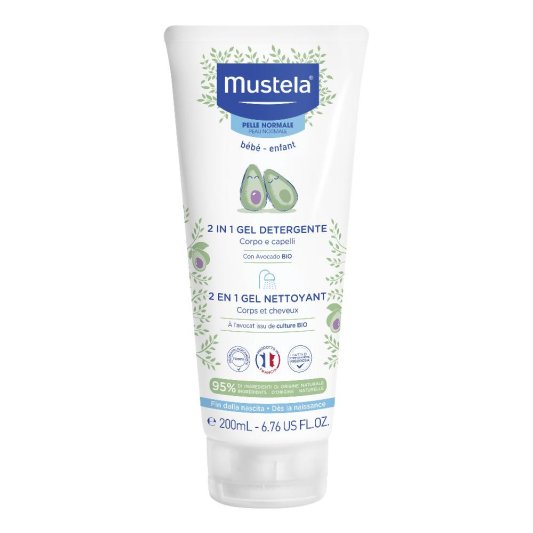 MUSTELA 2in1 Gel Deterg.200ml