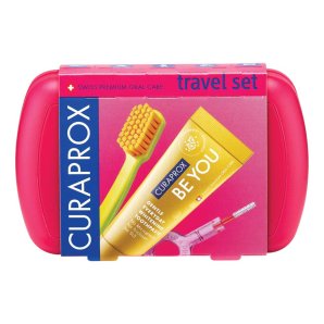 CURAPROX TRAVEL SET MAGENTA