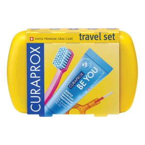 CURAPROX TRAVEL SET YELLOW