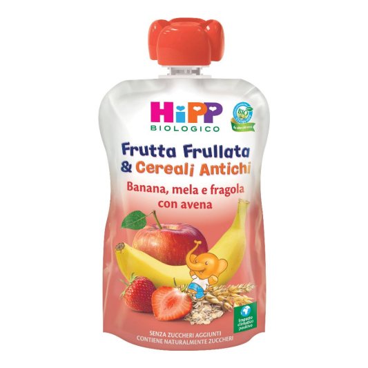 HIPP FRUTTA FRULL&CER BAN MELA