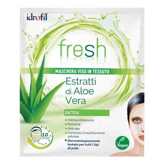 MASCHERA VISO TESSUTO FRESH